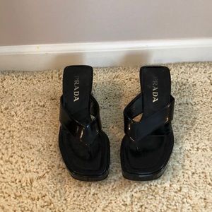Prada heeled sandals